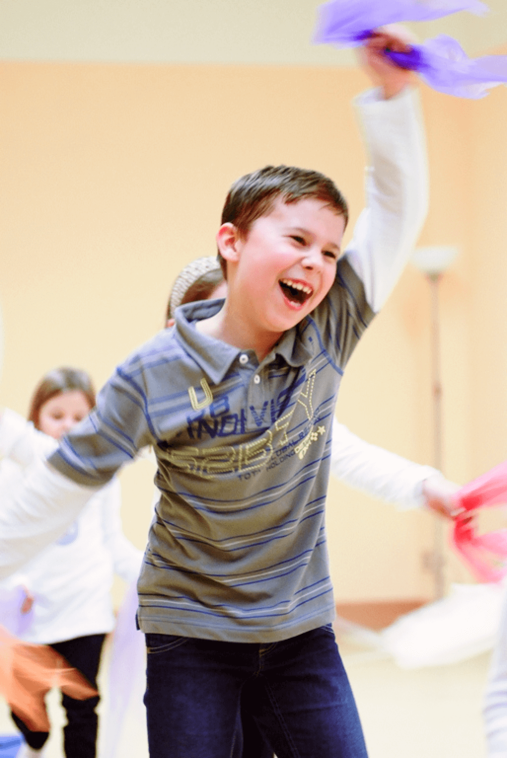 Junge ist Glücklich